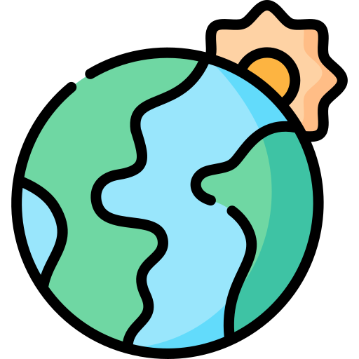 지구 Special Lineal color icon