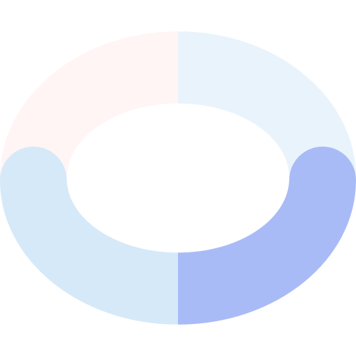 cirkel Basic Straight Flat icoon