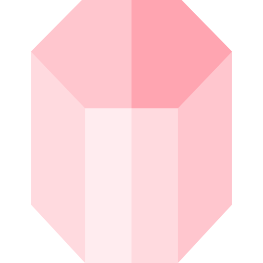 Hexagon Basic Straight Flat icon