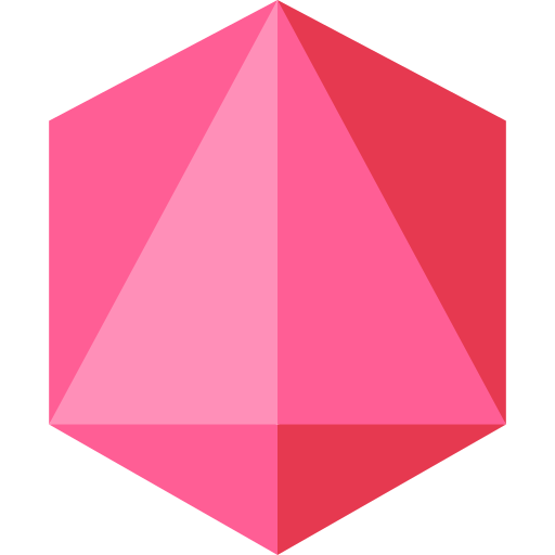 geometryczny kształt Basic Straight Flat ikona
