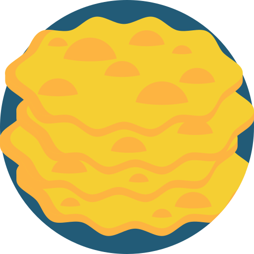 buñuelo Detailed Flat Circular Flat ikona