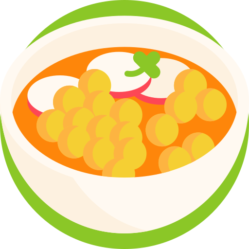 Pozole Detailed Flat Circular Flat icon