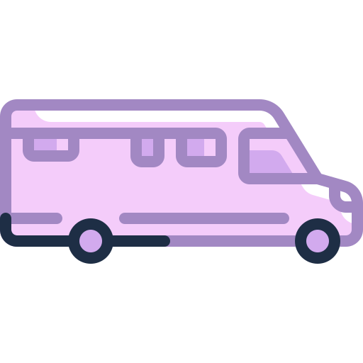 caravana Special Meteor Lineal color icono