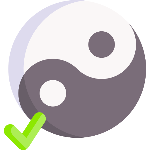 yin yang Special Flat Ícone