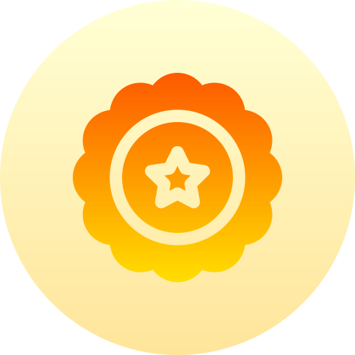 메달 Basic Gradient Circular icon