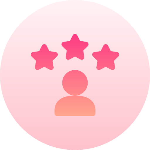 User Basic Gradient Circular icon