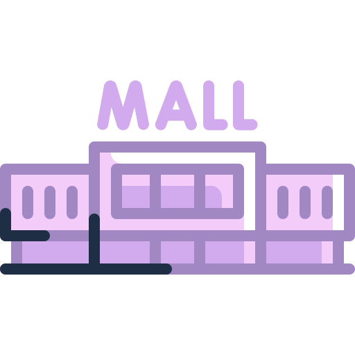 centro comercial Special Meteor Lineal color icono