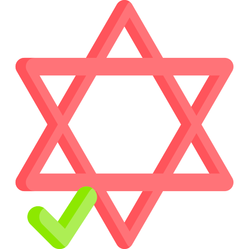 Иудаизм Special Flat иконка
