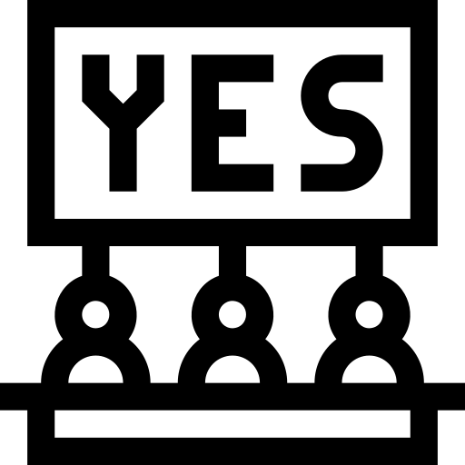 meerderheid Basic Straight Lineal icoon