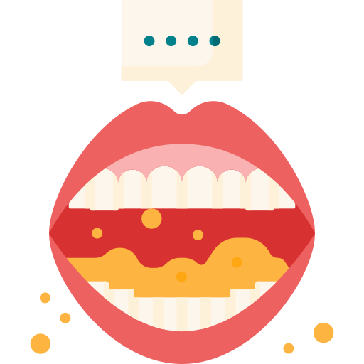 Mouthfull Special Flat icon