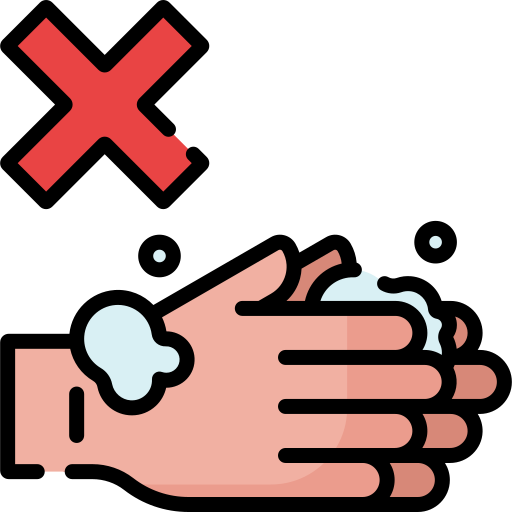 mycie rąk Special Lineal color ikona