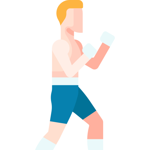 Kickboxing Special Flat icon