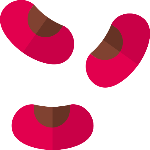 kidneybohnen Basic Rounded Flat icon
