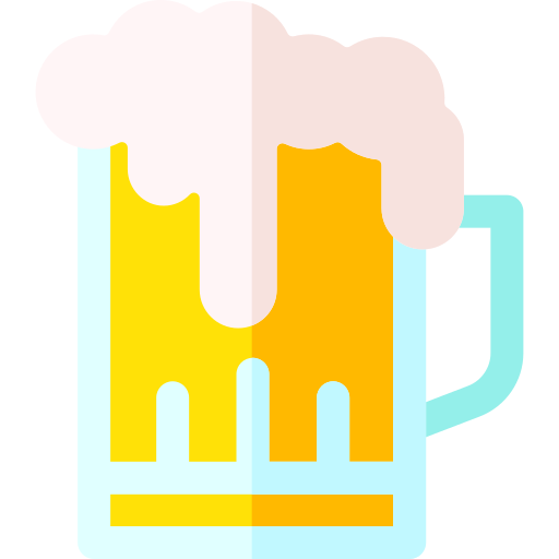 ビールのジョッキ Basic Rounded Flat icon