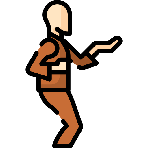 wing chun Special Lineal color icon