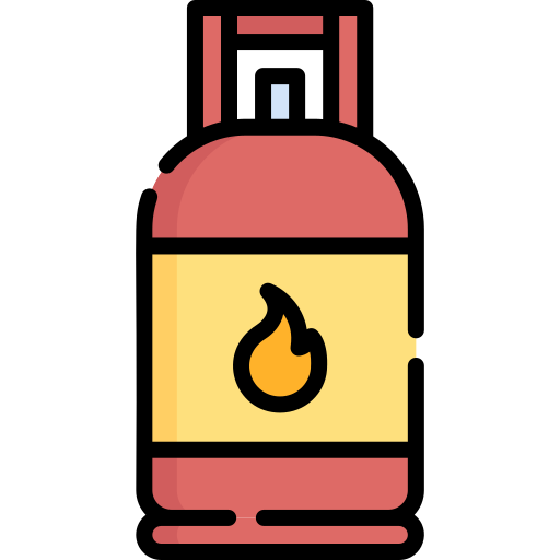 Gas cylinder Special Lineal color icon