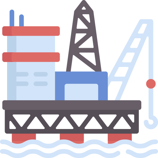 Нефтяная платформа Special Flat иконка