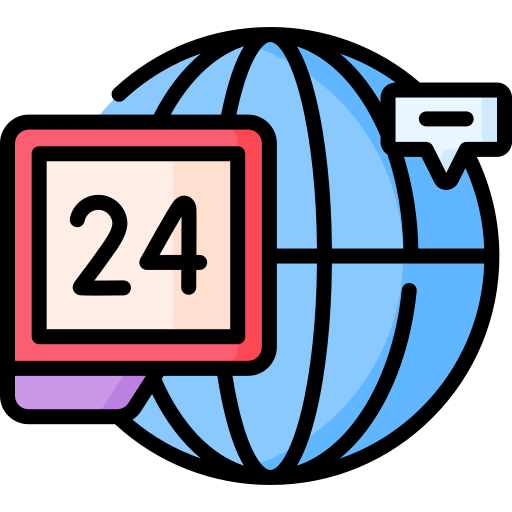 24 часа Special Lineal color иконка