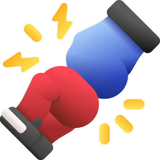 Fight 3D Color icon