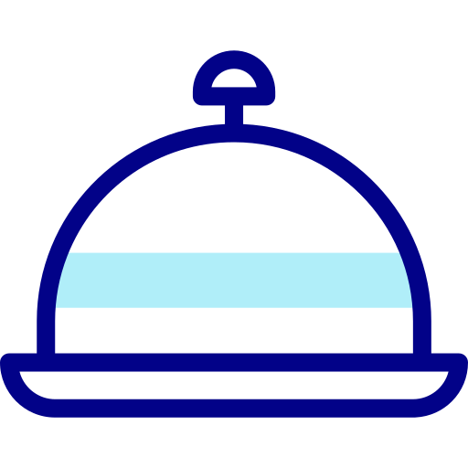 plateau repas Detailed Mixed Lineal color Icône