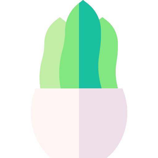 Sansevieria Basic Straight Flat icon