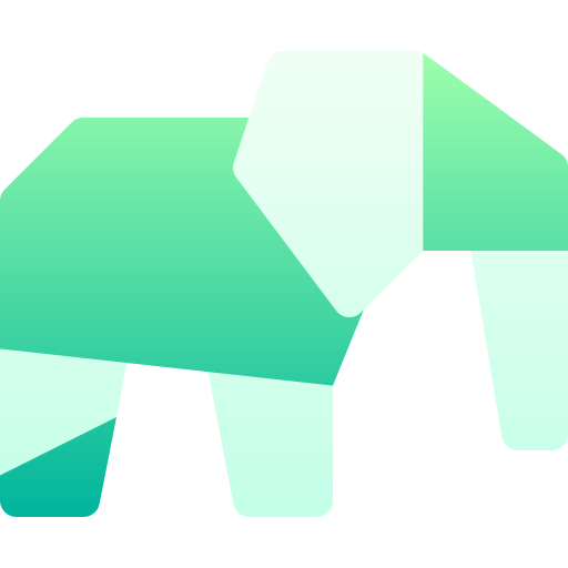 elefant Basic Gradient Gradient icon