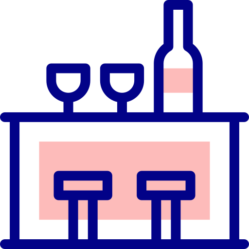 bar Detailed Mixed Lineal color icon