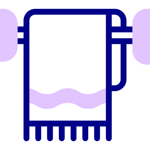 Towel Detailed Mixed Lineal color icon