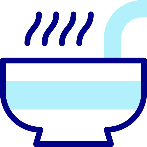 Hot water Detailed Mixed Lineal color icon