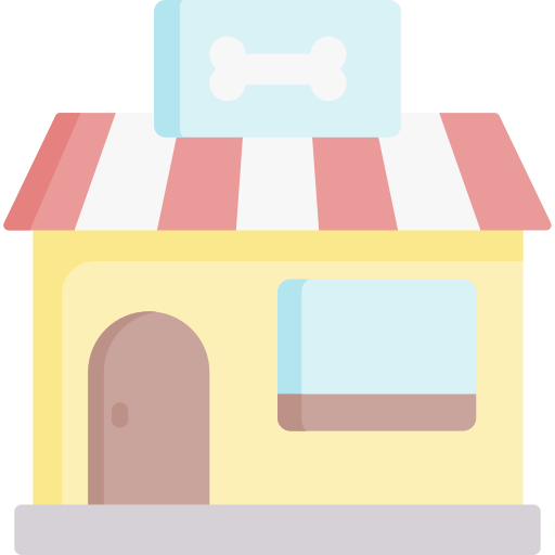 la tienda de animales Special Flat icono