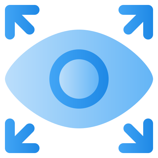 vision Generic Flat Gradient icon