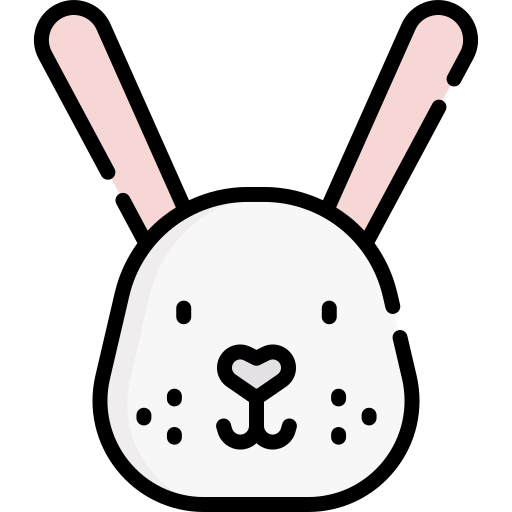 토끼 Special Lineal color icon