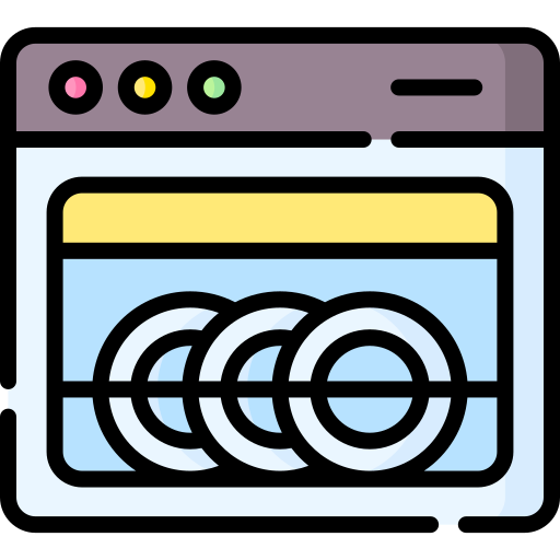 食器洗い機 Special Lineal color icon