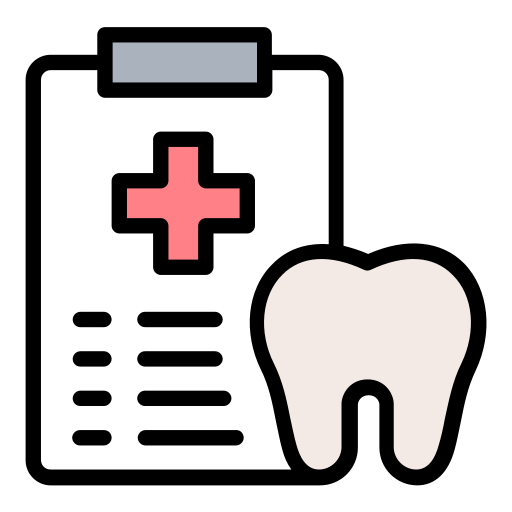 Dental report Generic Outline Color icon
