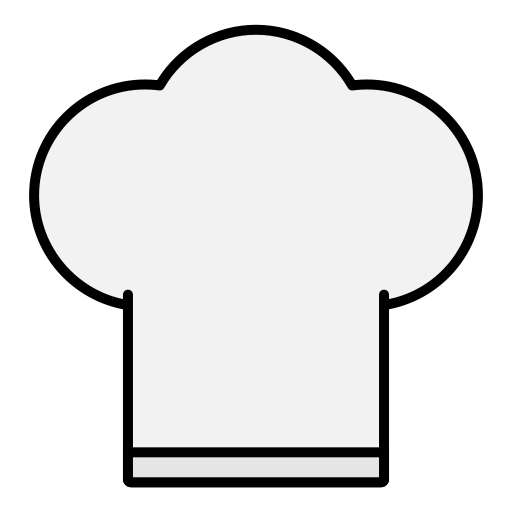 czapka szefa kuchni Generic Outline Color ikona