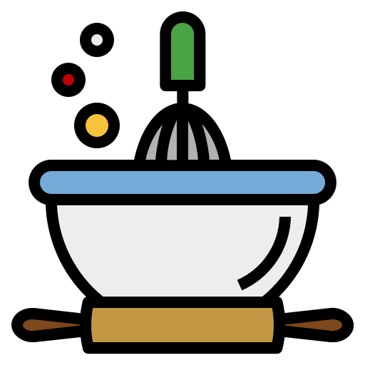 Baking Generic Outline Color icon