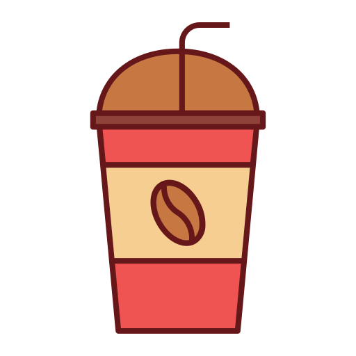 tasse à café Generic Thin Outline Color Icône