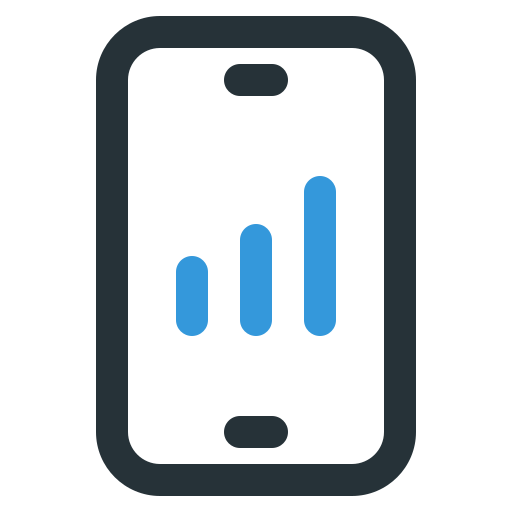 Mobile analytics Generic Fill & Lineal icon