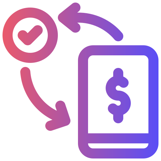 mobile banking Generic Gradient icon