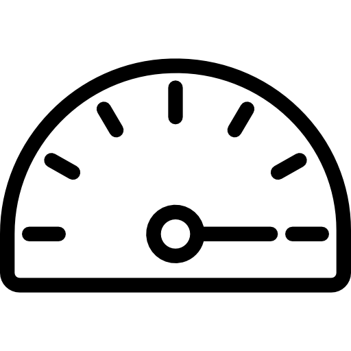 velocímetro Cursor creative Lineal icono