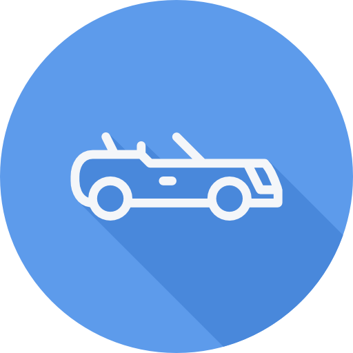 convertible Cursor creative Flat Circular icono