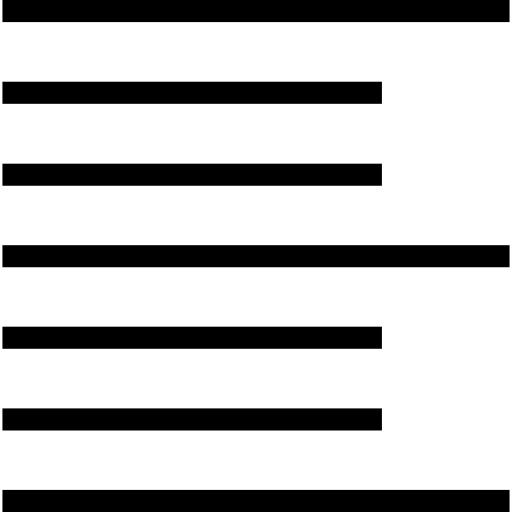 alineación izquierda Roundicons Premium Lineal icono