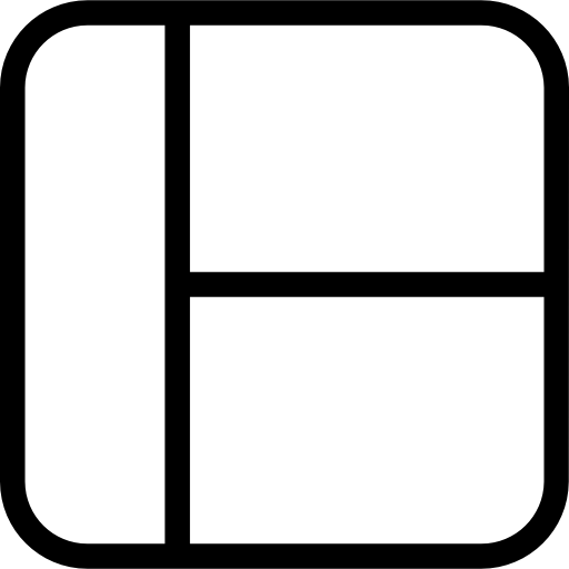 왼쪽 정렬 Roundicons Premium Lineal icon