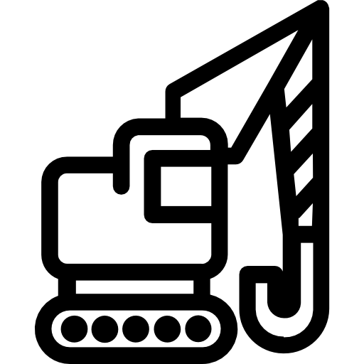 クレーン Roundicons Premium Lineal icon
