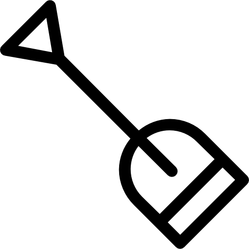 シャベル Roundicons Premium Lineal icon