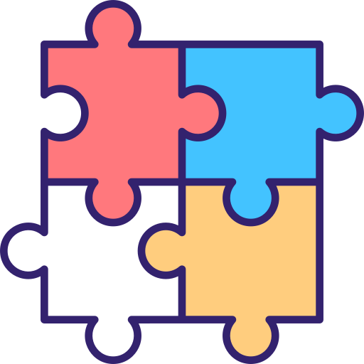 Puzzle Generic Fill & Lineal icon