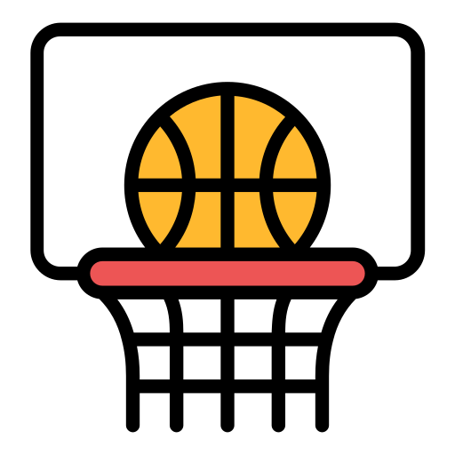 basketball Generic Outline Color Icône