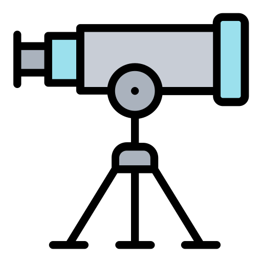 Telescope Generic Outline Color icon