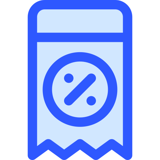 rechnung Generic Blue icon