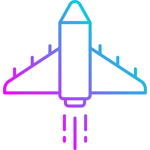 samolot Generic Gradient ikona